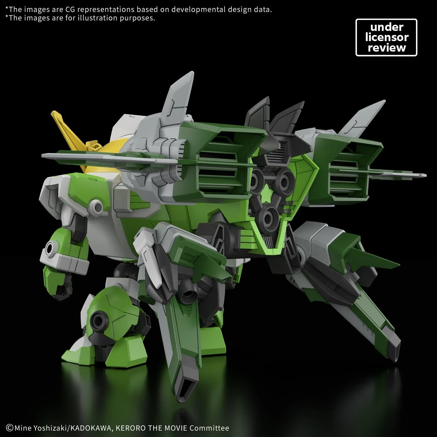 Gunpla: Gundam "New Keroro Robot Gundam Model Kit", HG (Pre-Order) - Image 3