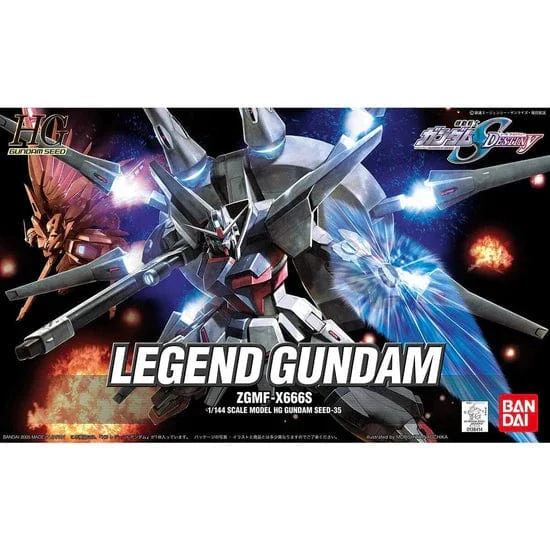 Gunpla: Mobile Suit Gundam SEED Destiny - "ZGMF-X666S Legend Gundam", HG 1/144 - Image 5