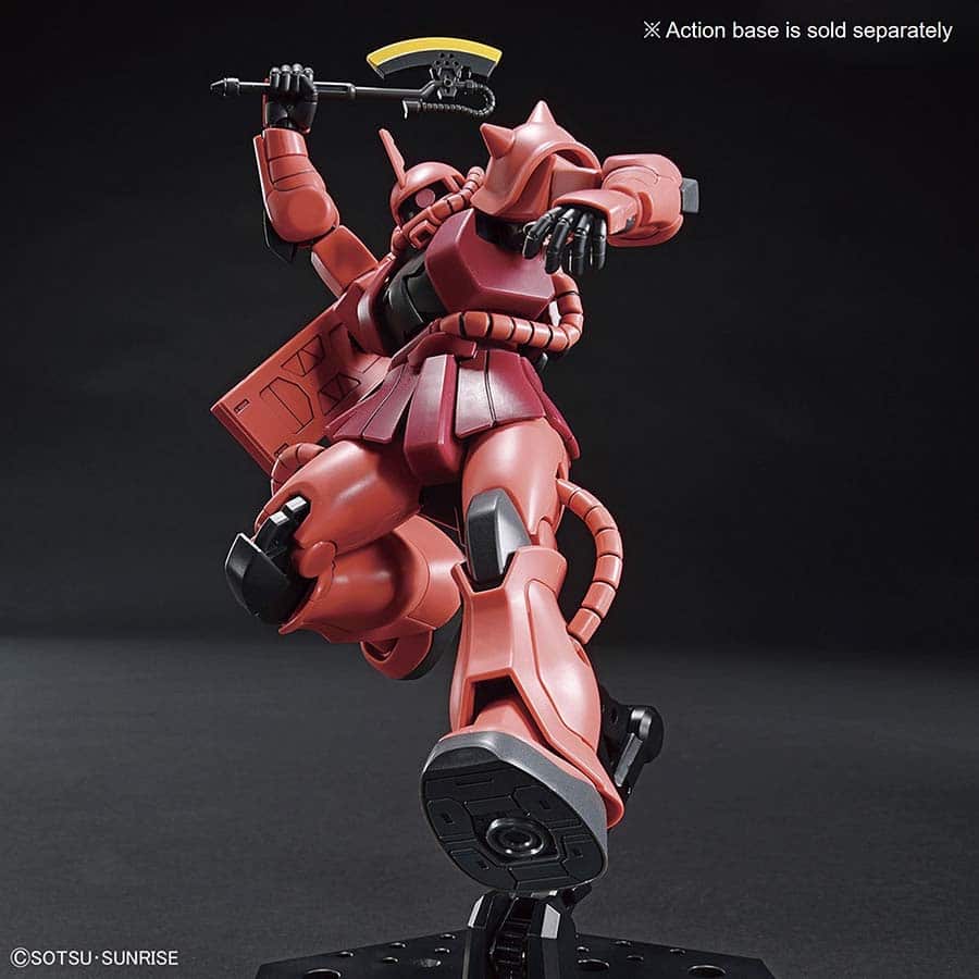 Gunpla: Mobile Suit Gundam: MS-06S Char's Zaku II HGUC Model Kit - Image 2