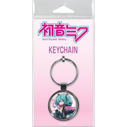 Hatsune Miku Heart Keychain