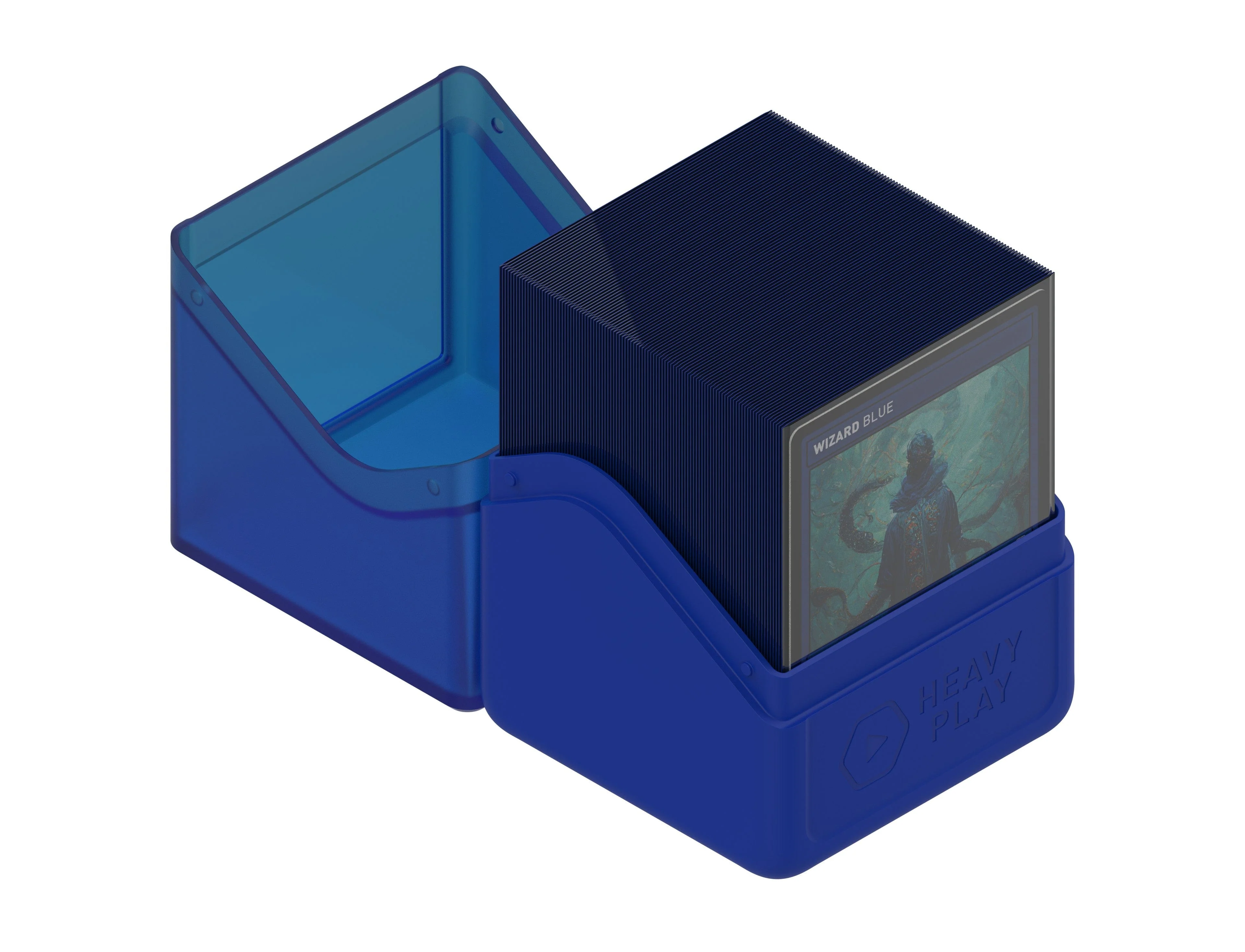 Heavy Play: RFG Deck Box 100DS - Wizard Blue