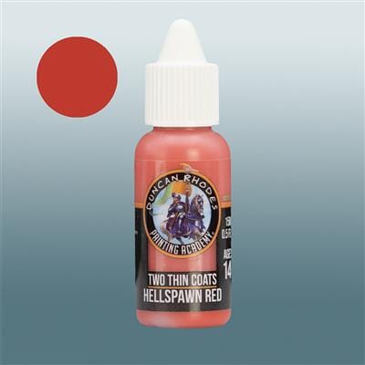 Two Thin Coats: Paint - Hellspawn Red
