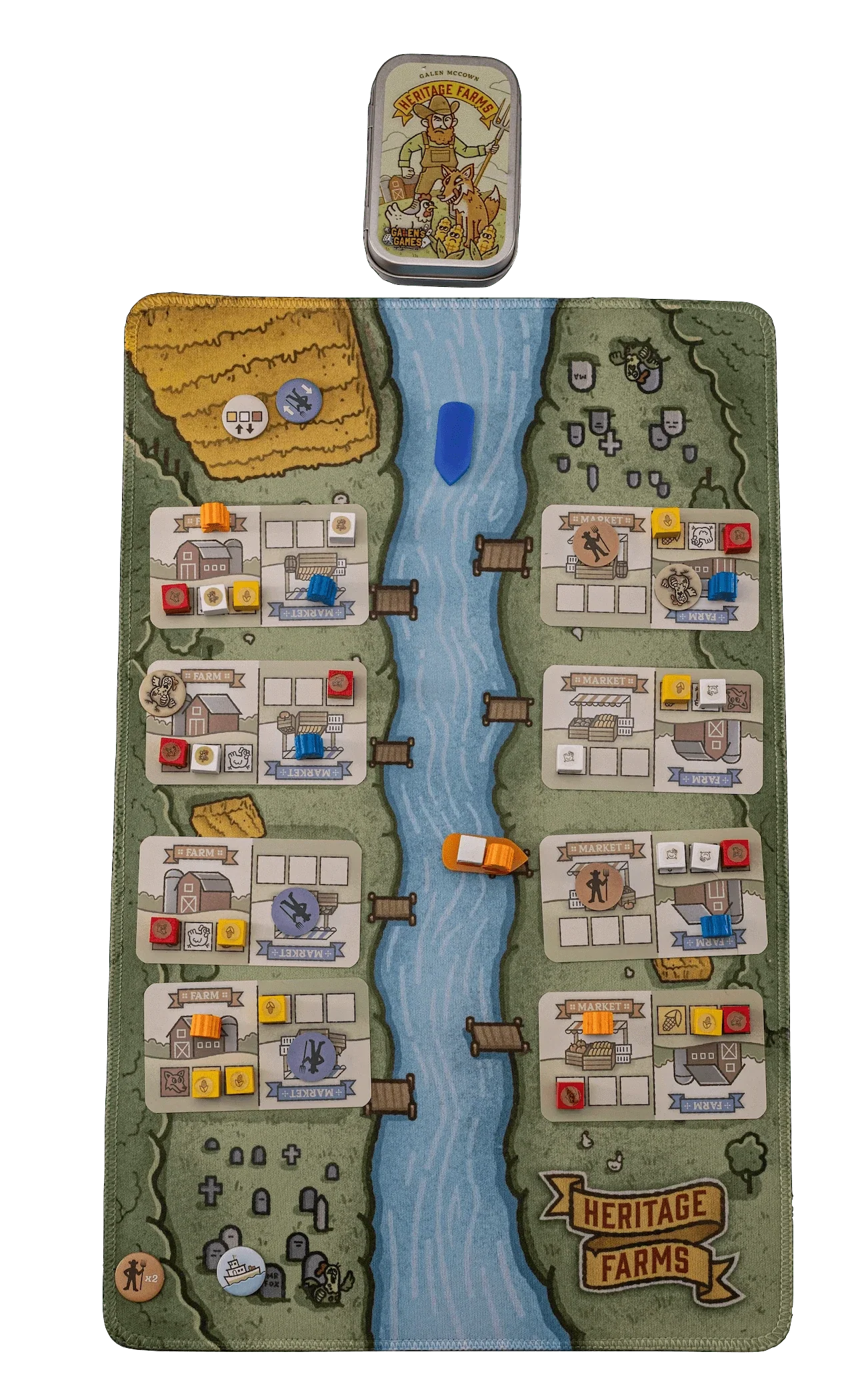 Heritage Farms // Verdant Arizona Strategy Playmat - Image 3