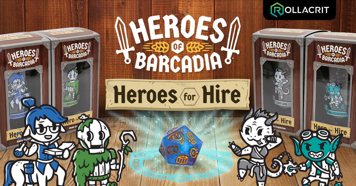 Heroes Of Barcadia: Heroes for Hire Expansion Pack