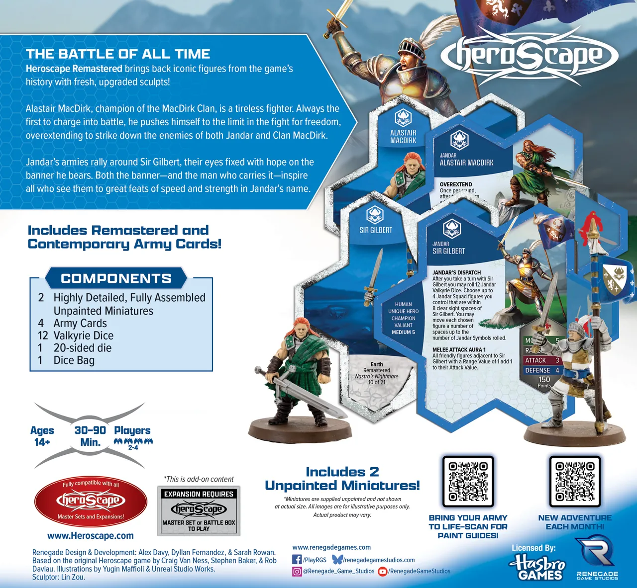 Heroscape: Champions of Jandar Remastered Army Expansion [Unpainted] (Pre-Order) - Image 2