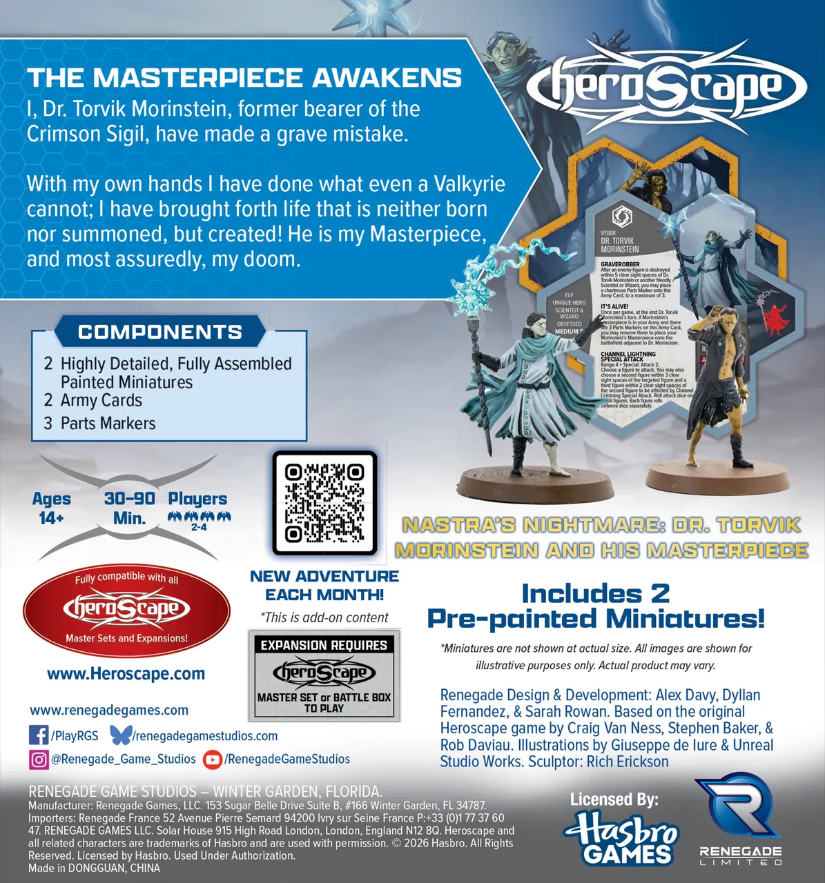 Heroscape: Dr. Torvik Morinstein & His Masterpiece [Painted] (Pre-Order) - Image 2