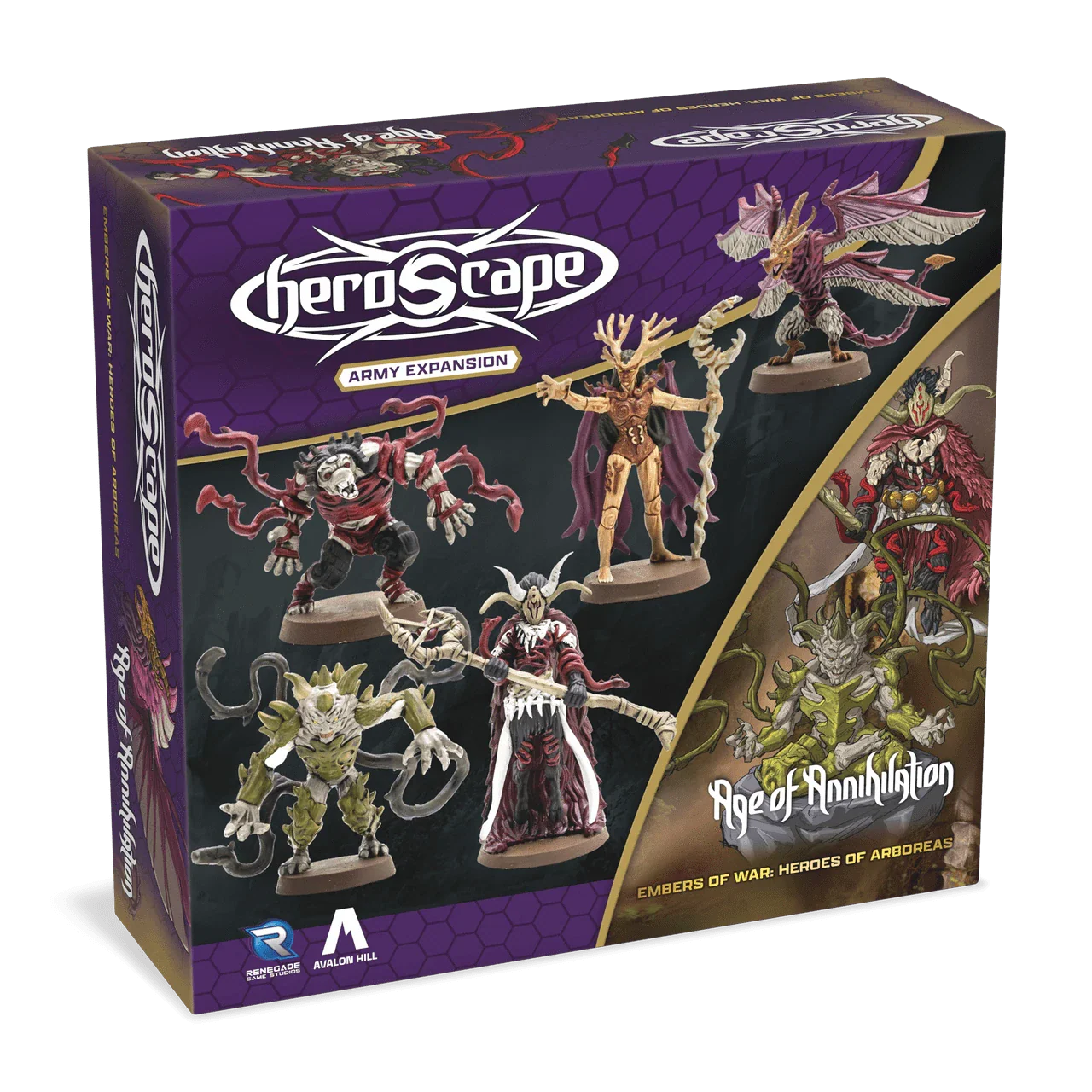 Heroscape: Heroes of Arboreas Army Expansion [Unpainted]