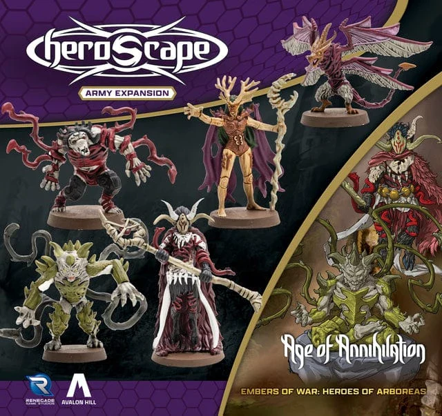 Heroscape: Heroes of Arboreas Army Expansion [Unpainted] - Image 2