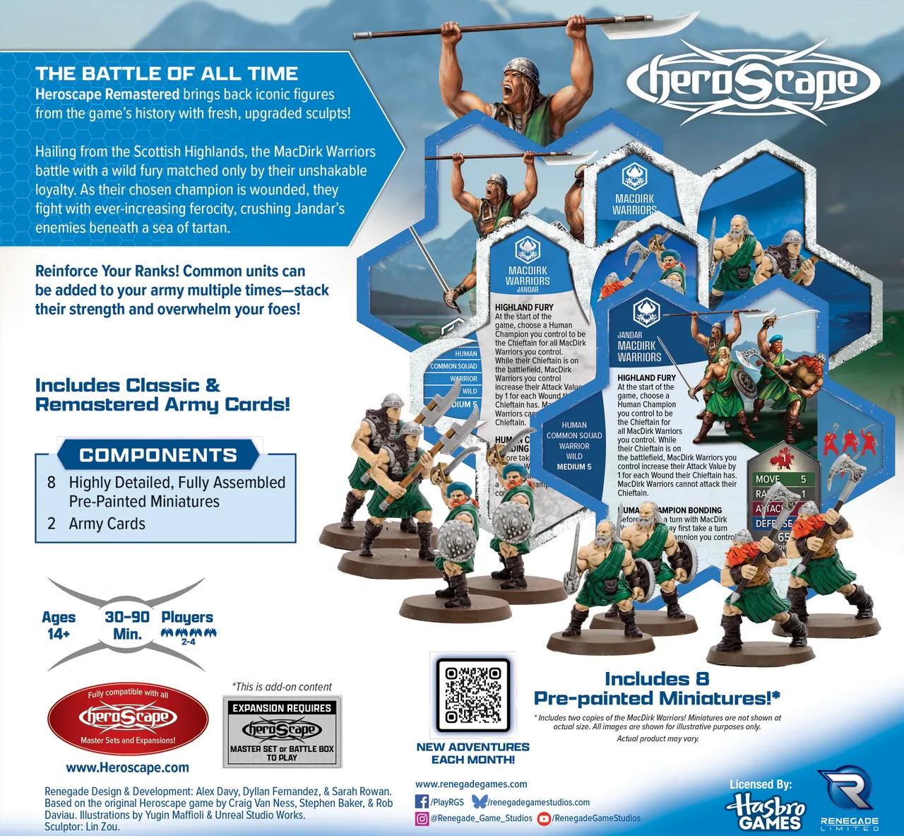 Heroscape: MacDirk Warriors Remastered Army Expansion [Painted] (Pre-Order) - Image 2