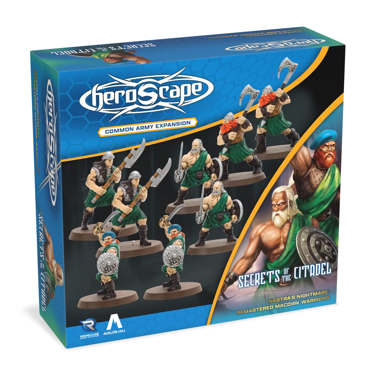 Heroscape: MacDirk Warriors Remastered Army Expansion [Unpainted] (Pre-Order)
