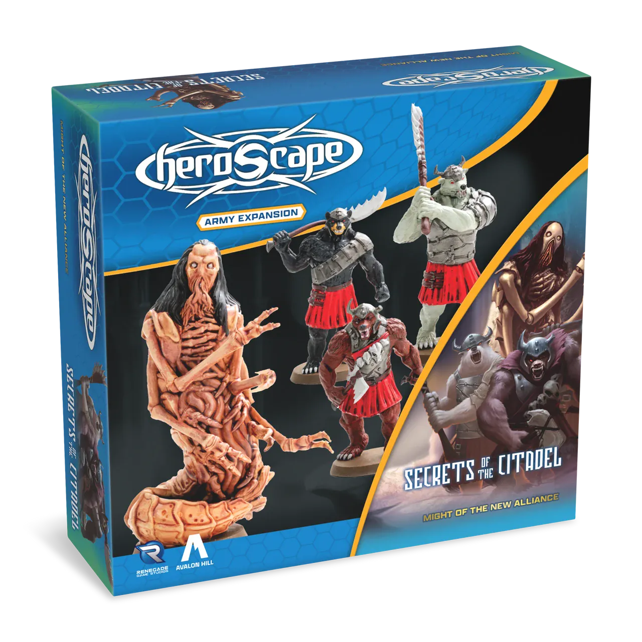 Heroscape: Might of the New Alliance Army Expansion [Unpainted] (Pre-Order)