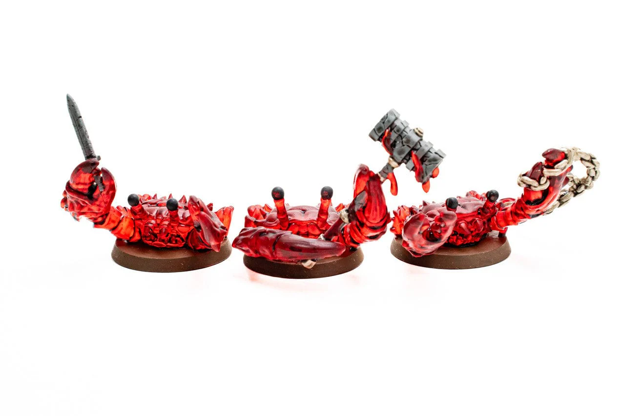Heroscape: Molten Crustaceans & Tanuki Tricksters Common Army Expansion [Premium Painted Edition] - Image 2