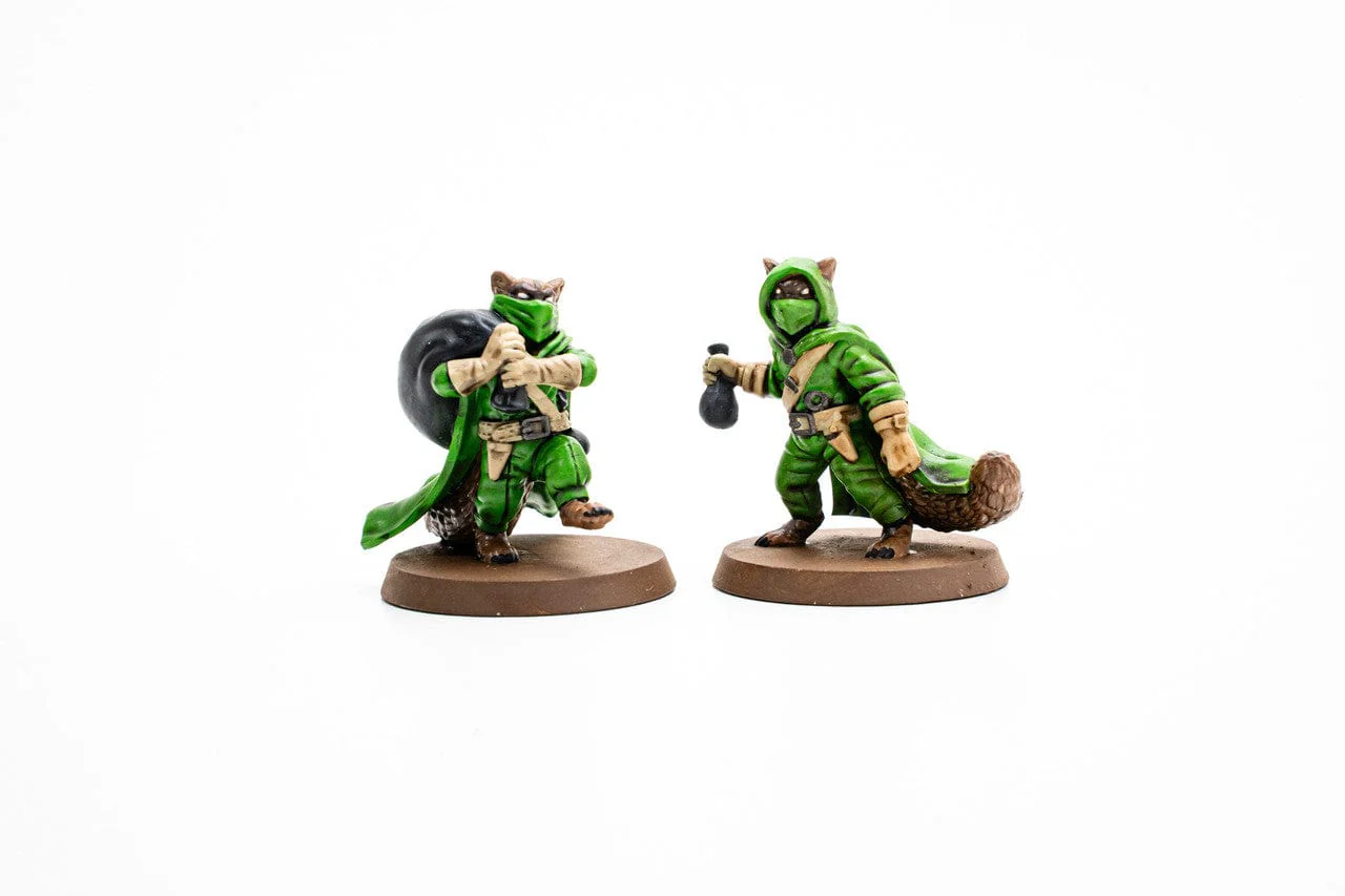 Heroscape: Molten Crustaceans & Tanuki Tricksters Common Army Expansion [Premium Painted Edition] - Image 3
