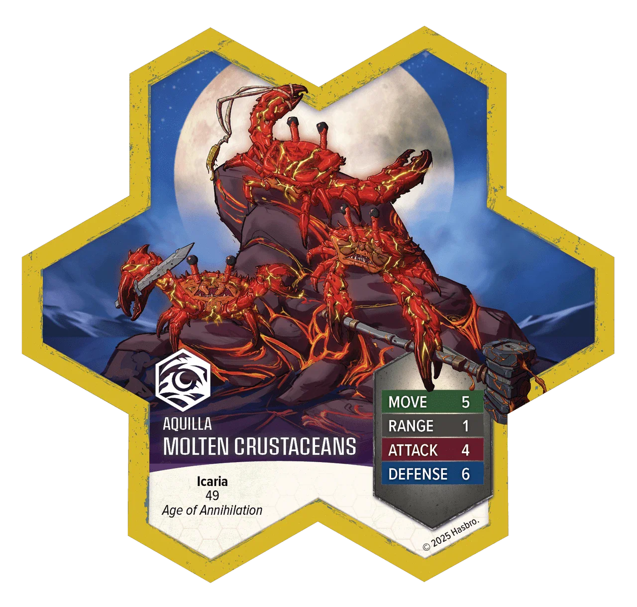 Heroscape: Molten Crustaceans & Tanuki Tricksters Common Army Expansion [Premium Painted Edition] - Image 4