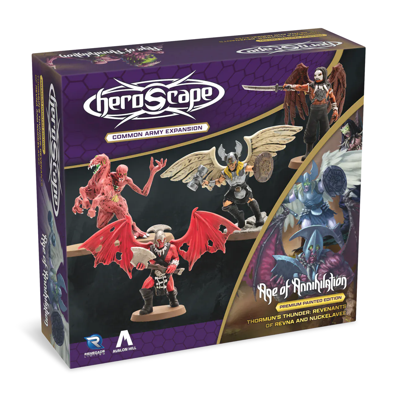 Heroscape: Revenants of Revna & Nuckelavee Common Army Expansion [Painted]