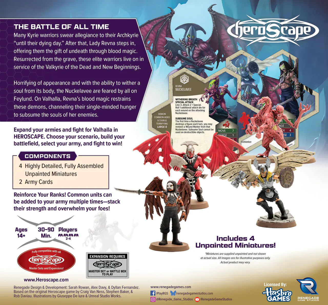Heroscape: Revenants of Revna & Nuckelavee Common Army Expansion [Unpainted] - Image 2