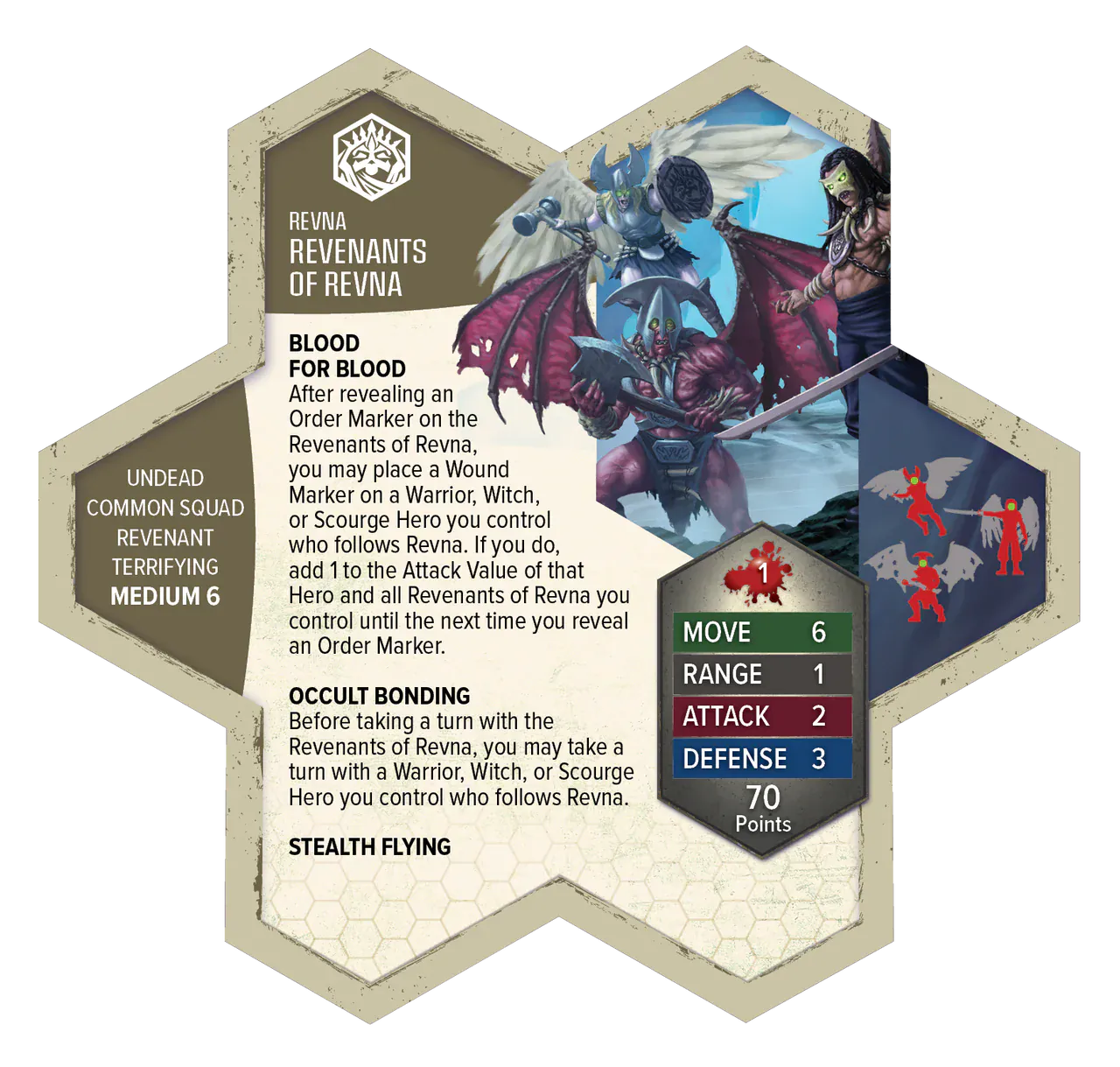 Heroscape: Revenants of Revna & Nuckelavee Common Army Expansion [Painted] - Image 4