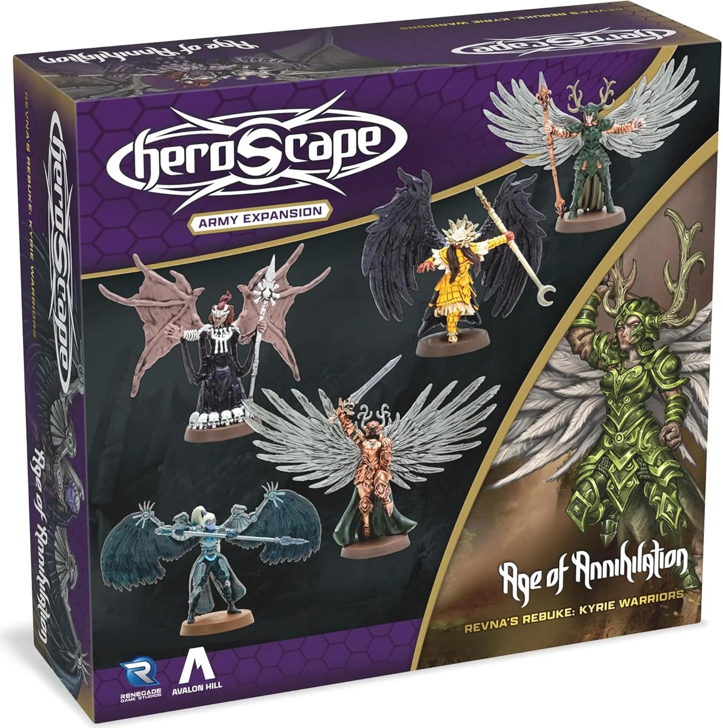 Heroscape: Revna`s Rebuke - Kyrie Warriors Army Expansion [Unpainted]