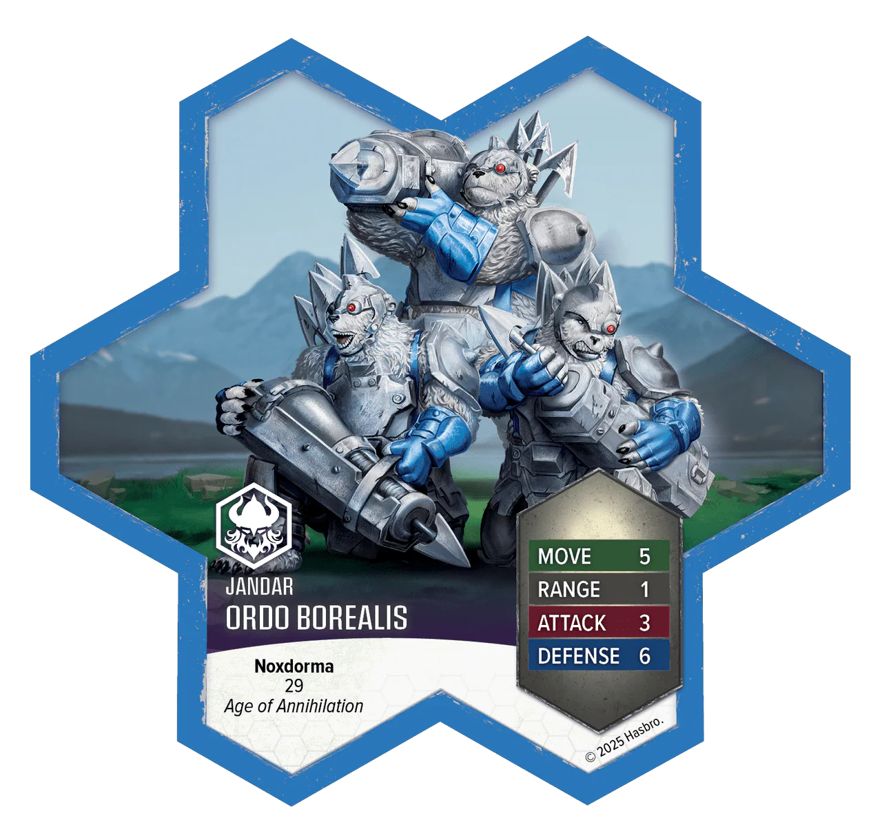 Heroscape: Rising Tide – Knight Primus Adelbern & Ordo Borealis Army Expansion [Unpainted] - Image 5