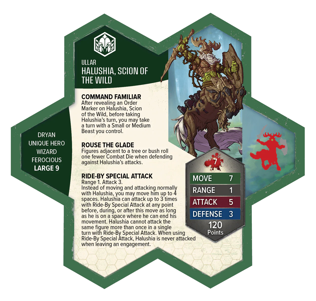 Heroscape: Rising Tide – Sonlen & Halushia, Scion of the Wild Army Expansion [Premium Painted Edition] - Image 4