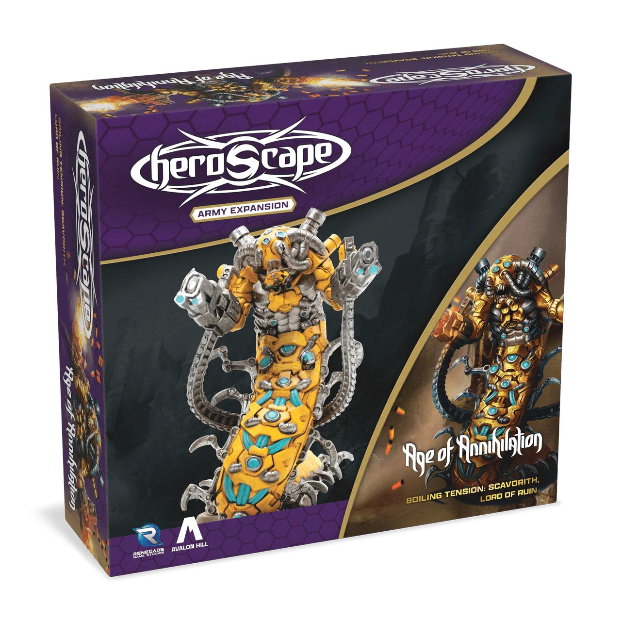 Heroscape: Scavorith Lord of Ruin Army Expansion [Unpainted]