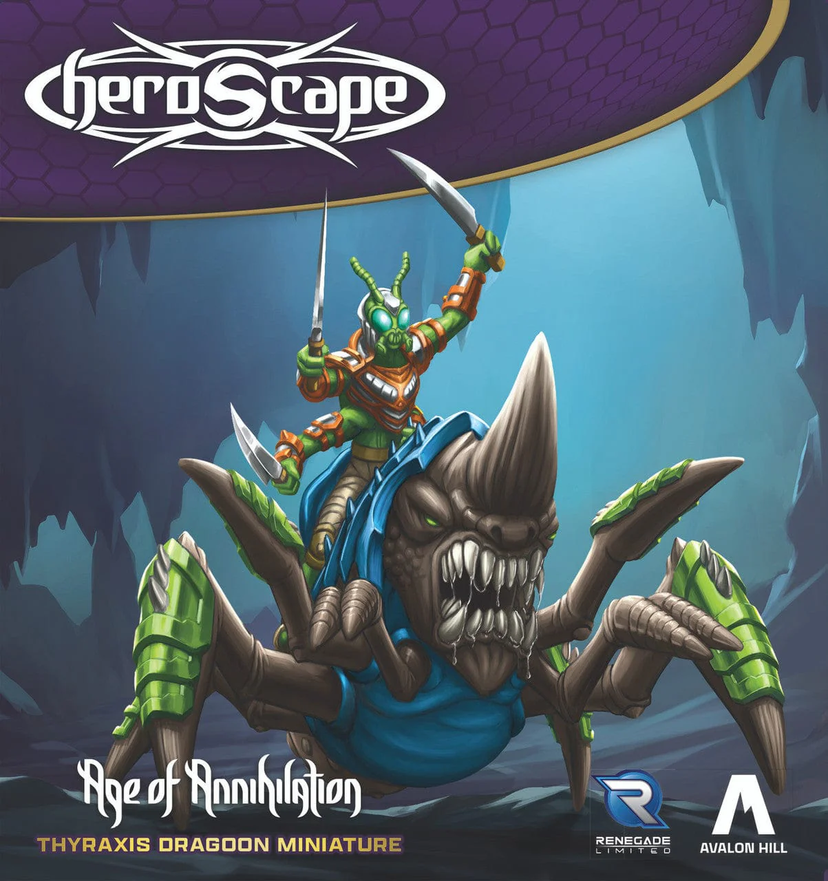 Heroscape: Thyraxis Dragoon [Unpainted] - Image 3