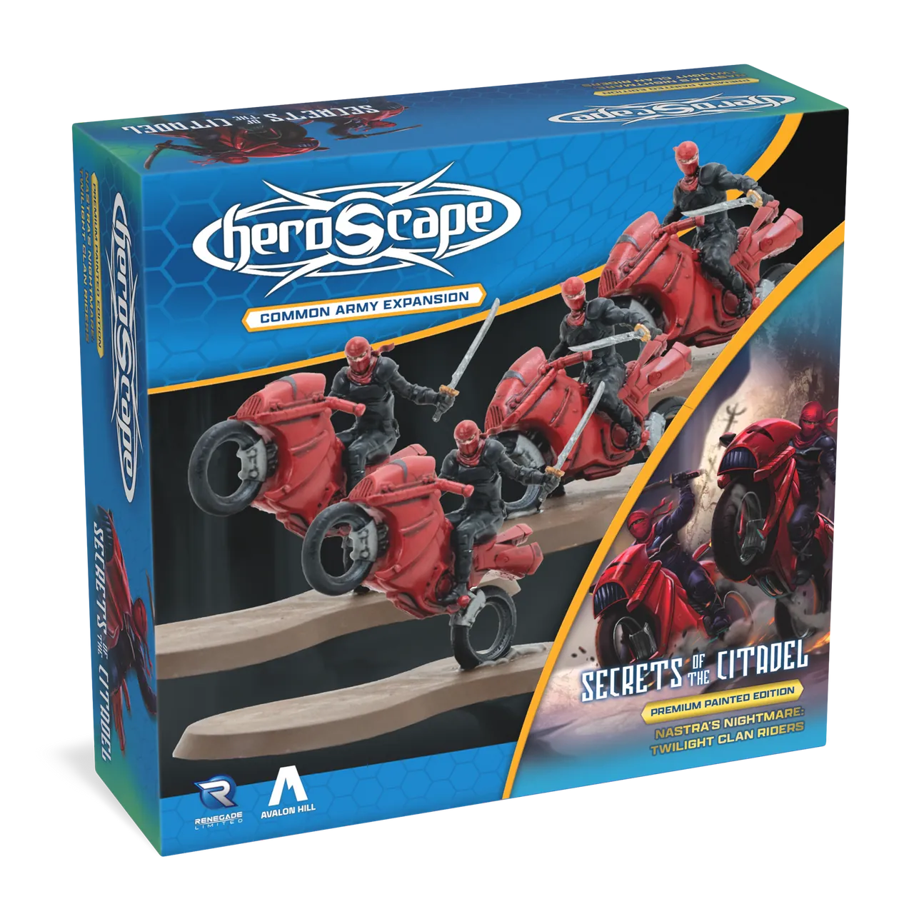 Heroscape: Twilight Clan Riders Army Expansion [Painted] (Pre-Order)
