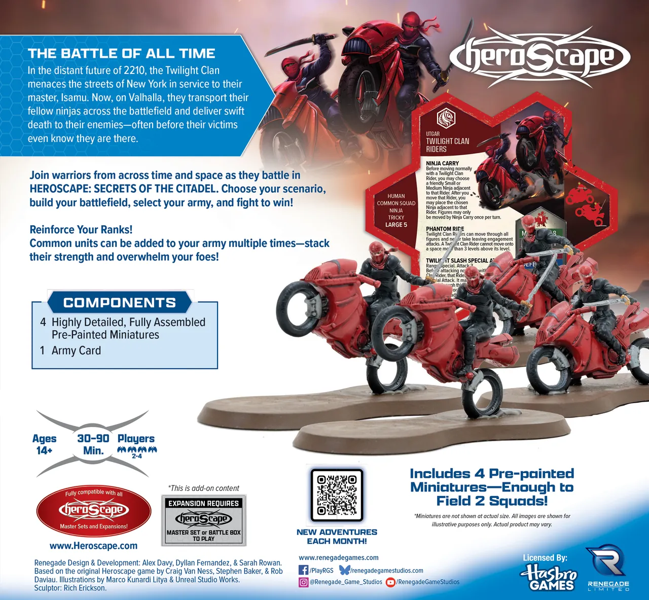 Heroscape: Twilight Clan Riders Army Expansion [Painted] (Pre-Order) - Image 2