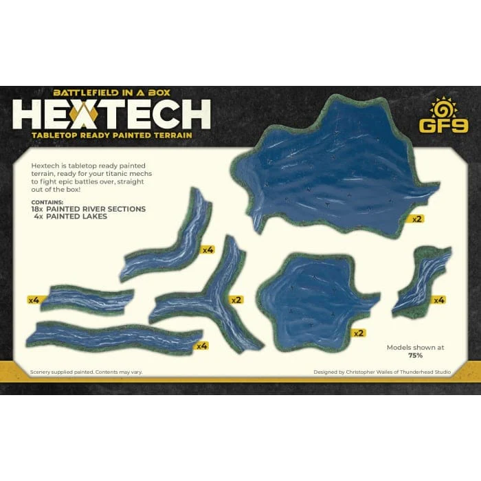 Hextech: Grasslands - Rivers and Lakes (Pre-Order) - Image 2