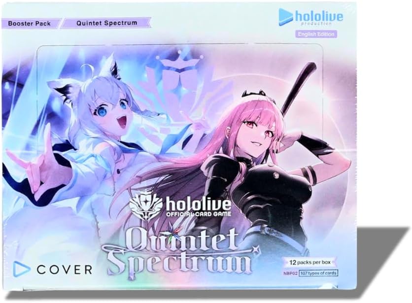 Hololive OCG: Quintet Spectrum Booster Box [English Version]