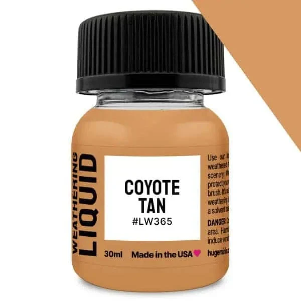 Huge Miniatures Weathering Liquid - Coyote Tan