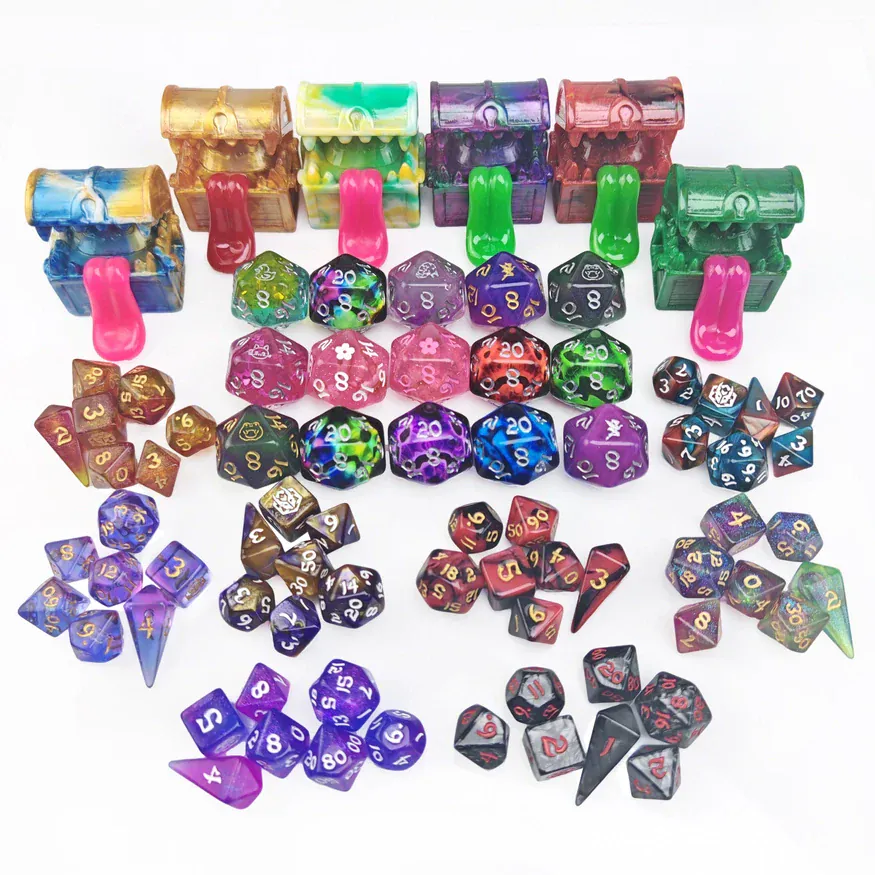 HY00574: Box of Tricks - Mystery Mini Dice, D20, and Mimic - Image 2