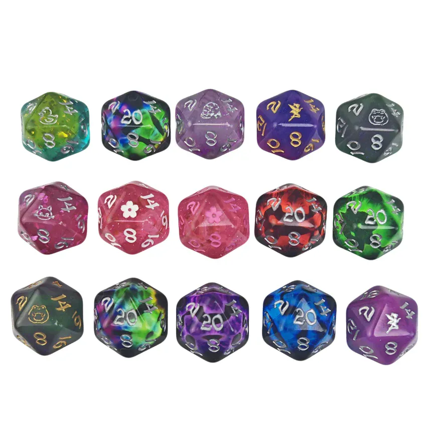HY00574: Box of Tricks - Mystery Mini Dice, D20, and Mimic - Image 3