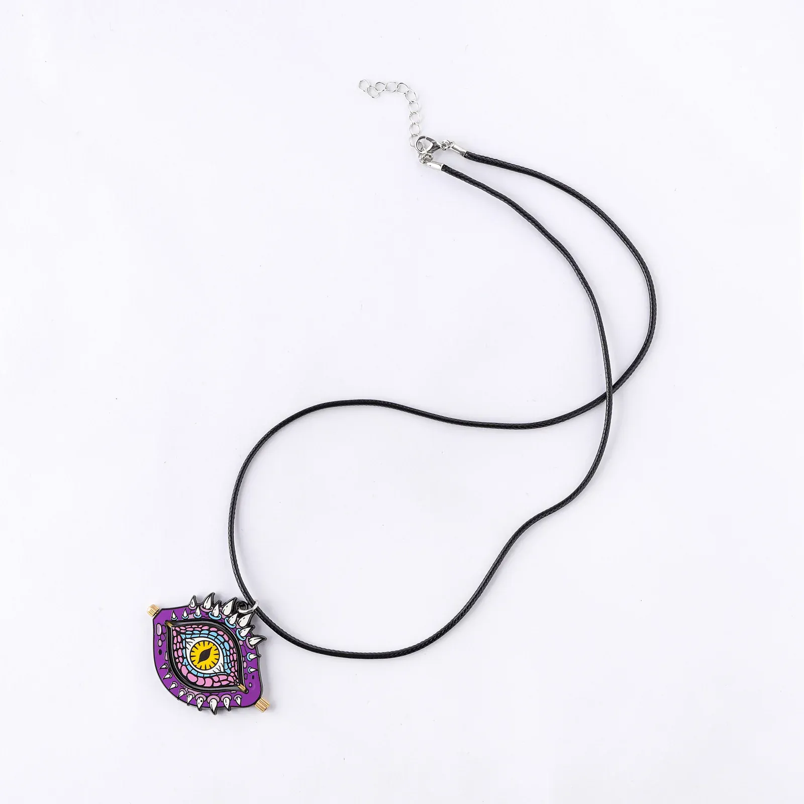 HYJ038: Dragon Eye D2 Necklace - Purple - Image 3