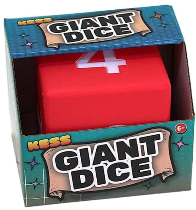 KESS: Oversized D6 Foam Die - Red (Pre-Order)