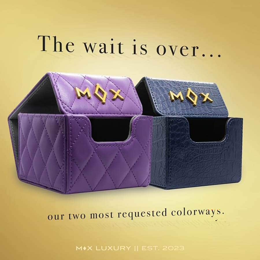 KMC Deck Box: Mox 133+ - Cobalt Blue - Image 2