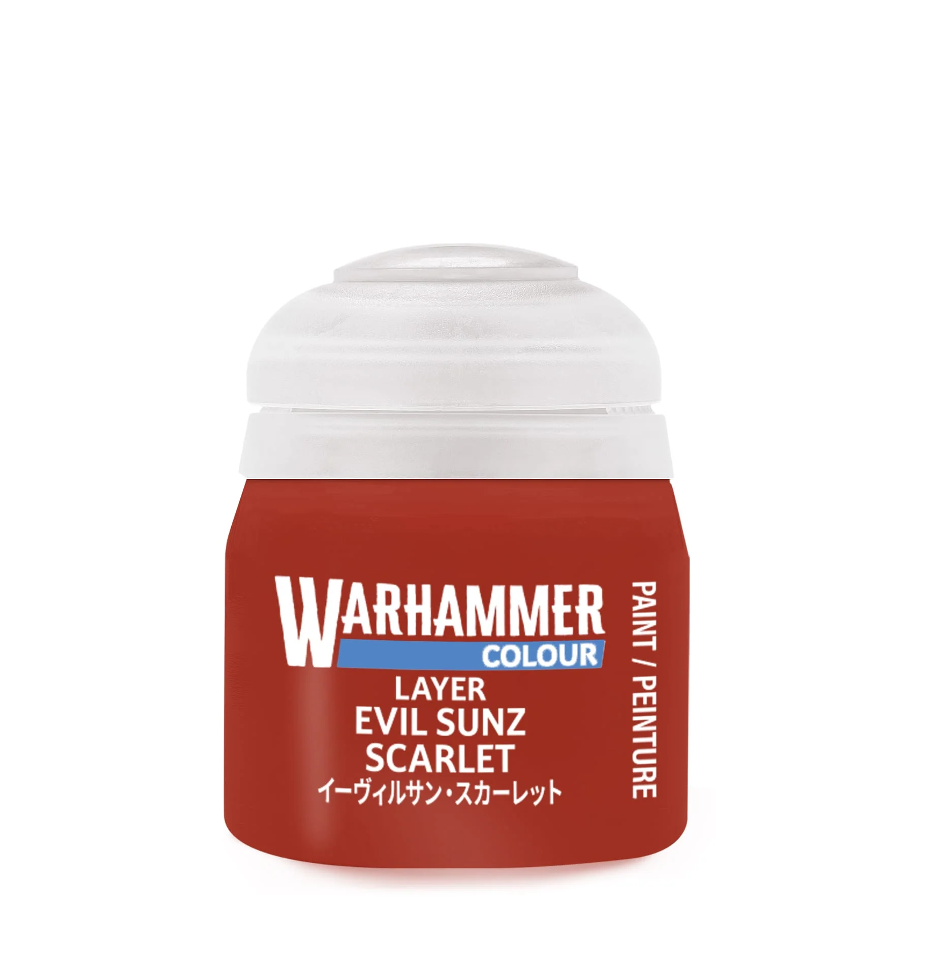 Warhammer Colour Paint: Layer - Evil Sunz Scarlet (12ml)