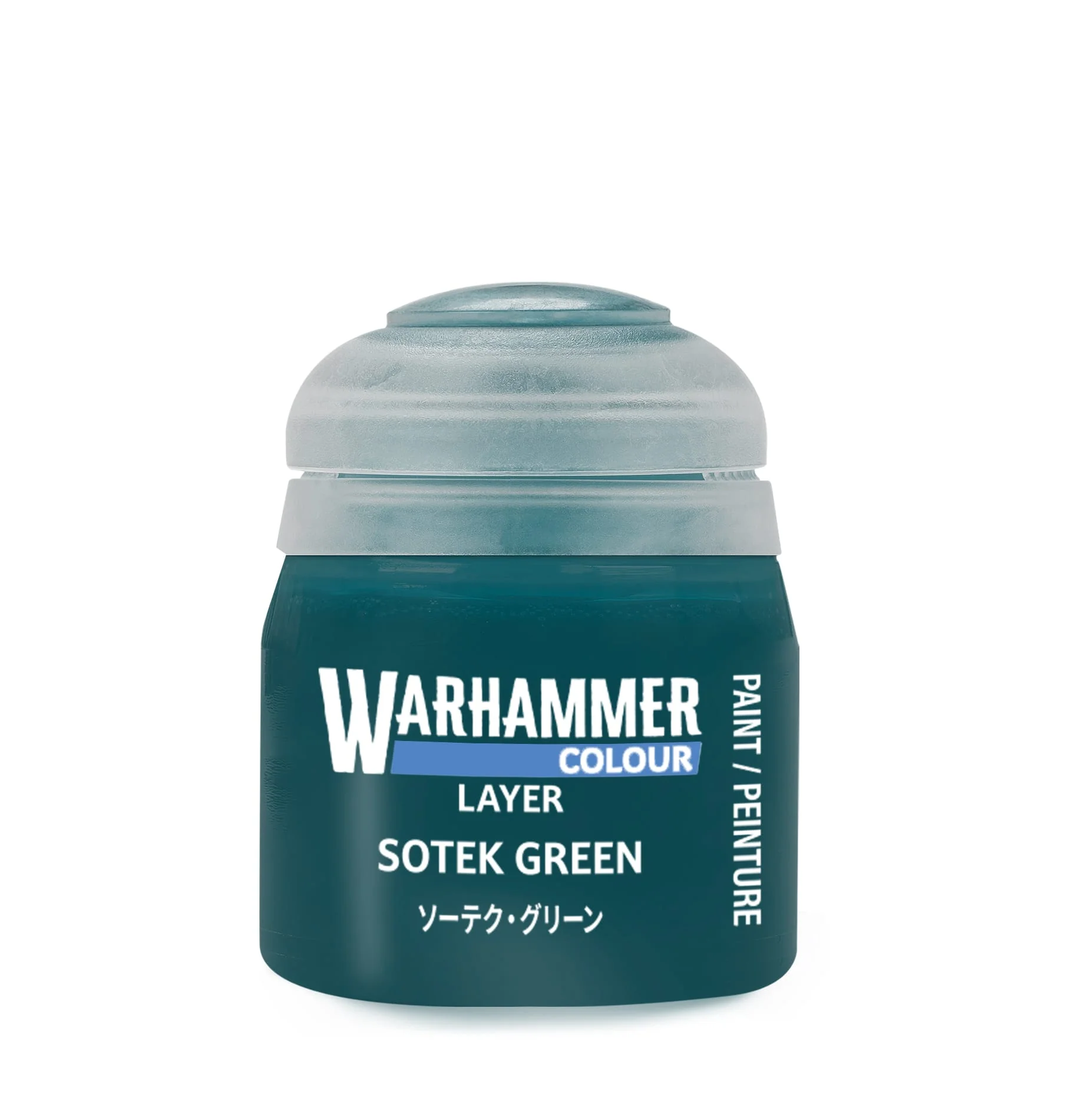 Warhammer Colour Paint: Layer - Sotek Green (12ml)