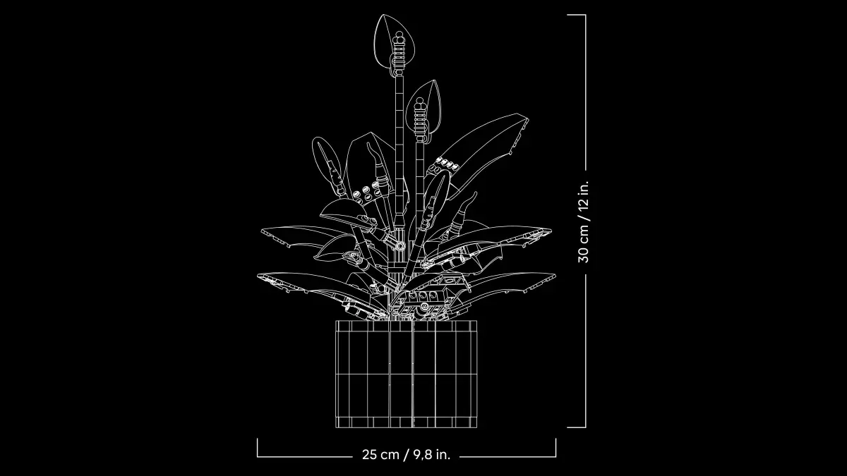 Lego: Botanicals - Peace Lily (11504) - Image 2