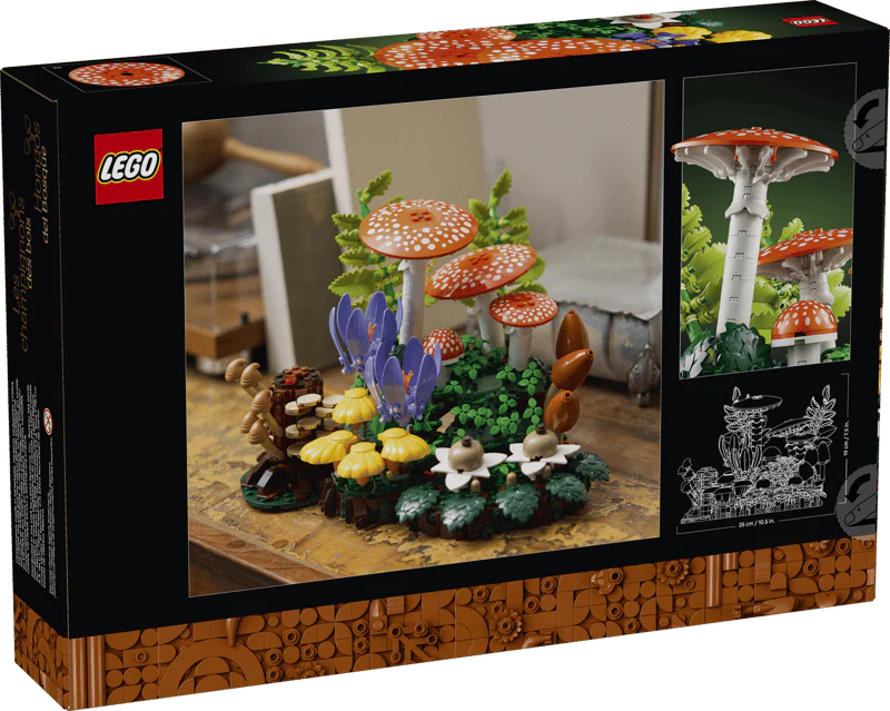 Lego: Botanicals - Woodland Mushrooms (11505) - Image 5