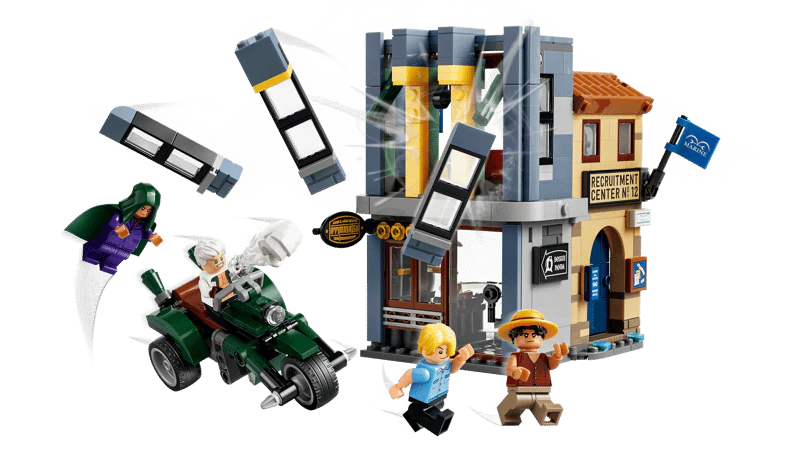 Lego: One Piece - Showdown with Captain Smoker (75642) - Image 4