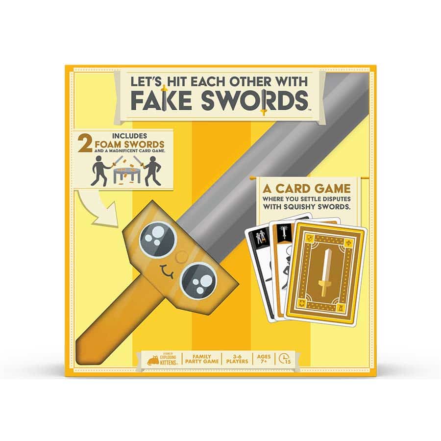 Let's Hit Each Other With Fake Swords