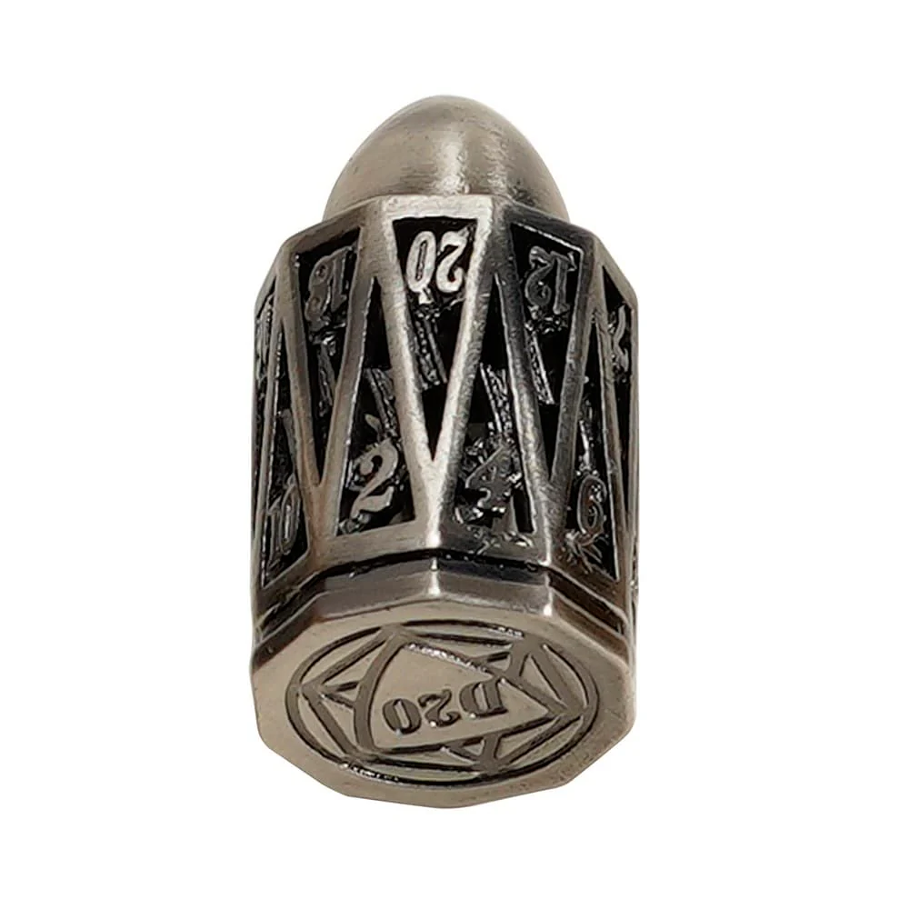 LPG Dice: Bullet RPG Set - Silver (Pre-Order) - Image 4