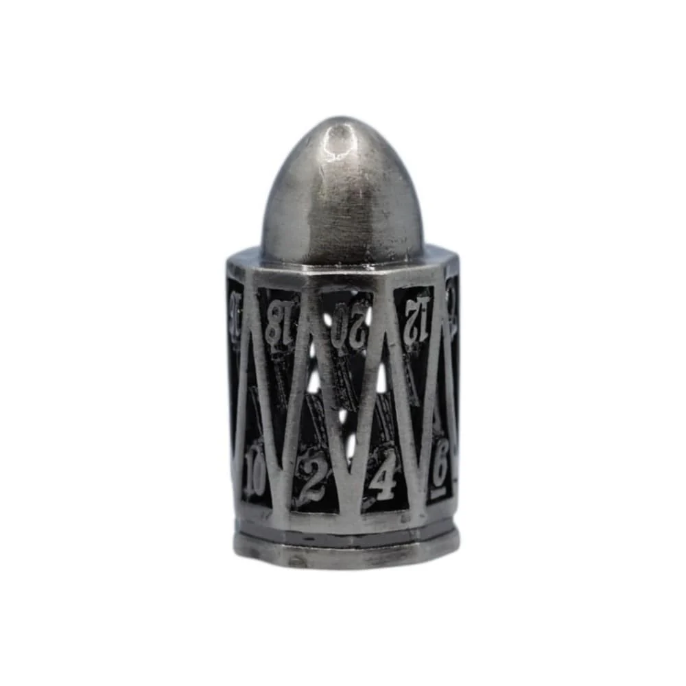 LPG Dice: Bullet RPG Set - Silver (Pre-Order) - Image 5