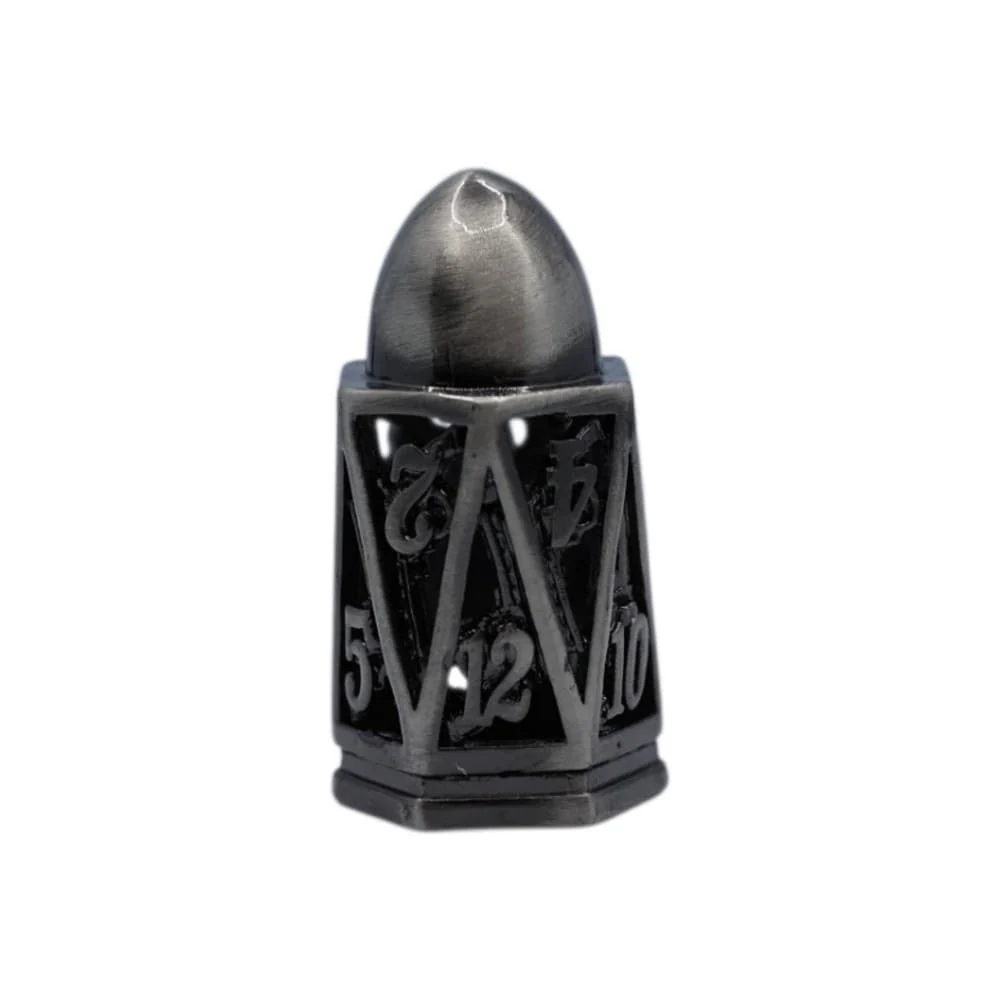 LPG Dice: Bullet RPG Set - Silver (Pre-Order) - Image 6