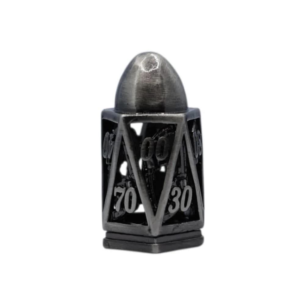 LPG Dice: Bullet RPG Set - Silver (Pre-Order) - Image 7
