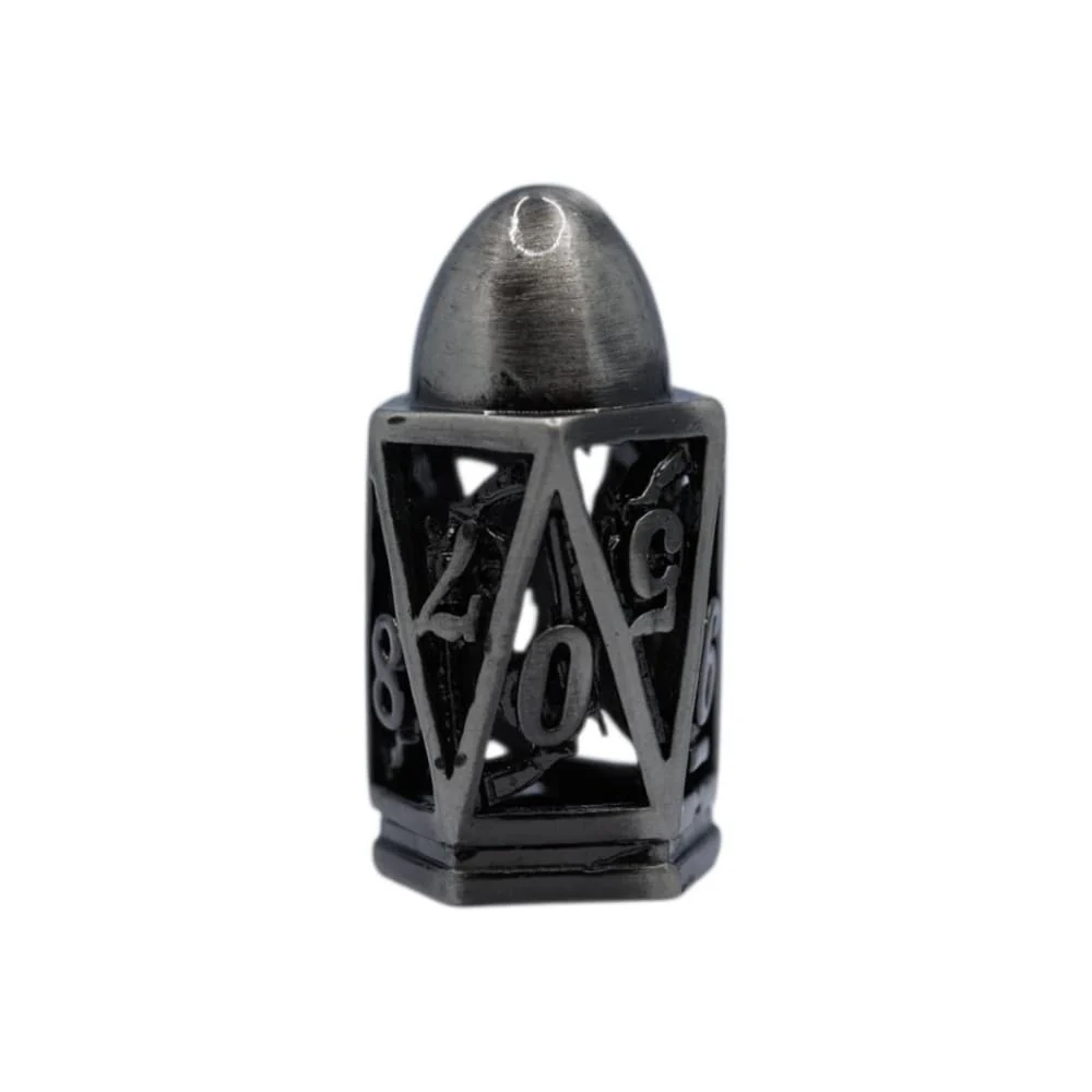 LPG Dice: Bullet RPG Set - Silver (Pre-Order) - Image 8