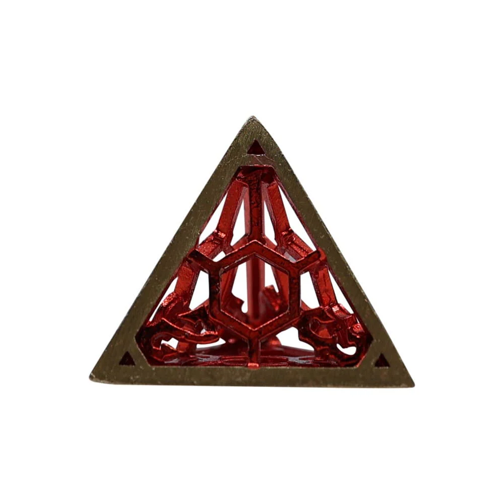 LPG Dice: Diamond RPG Set - Gold/Red (Pre-Order) - Image 5