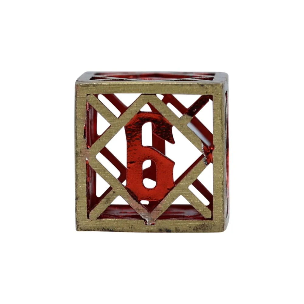 LPG Dice: Diamond RPG Set - Gold/Red (Pre-Order) - Image 6