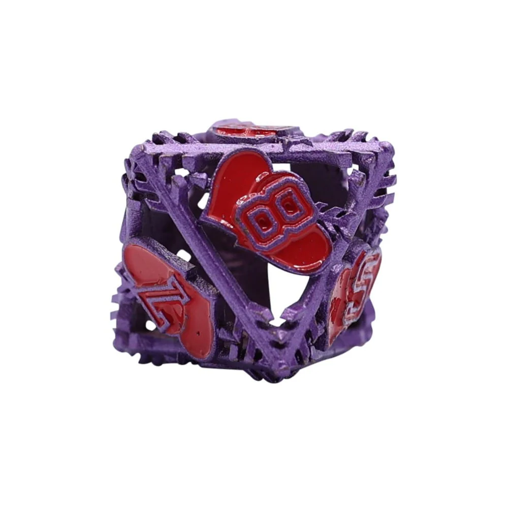 LPG Dice: Heart RPG Set - Purple/Red (Pre-Order) - Image 5